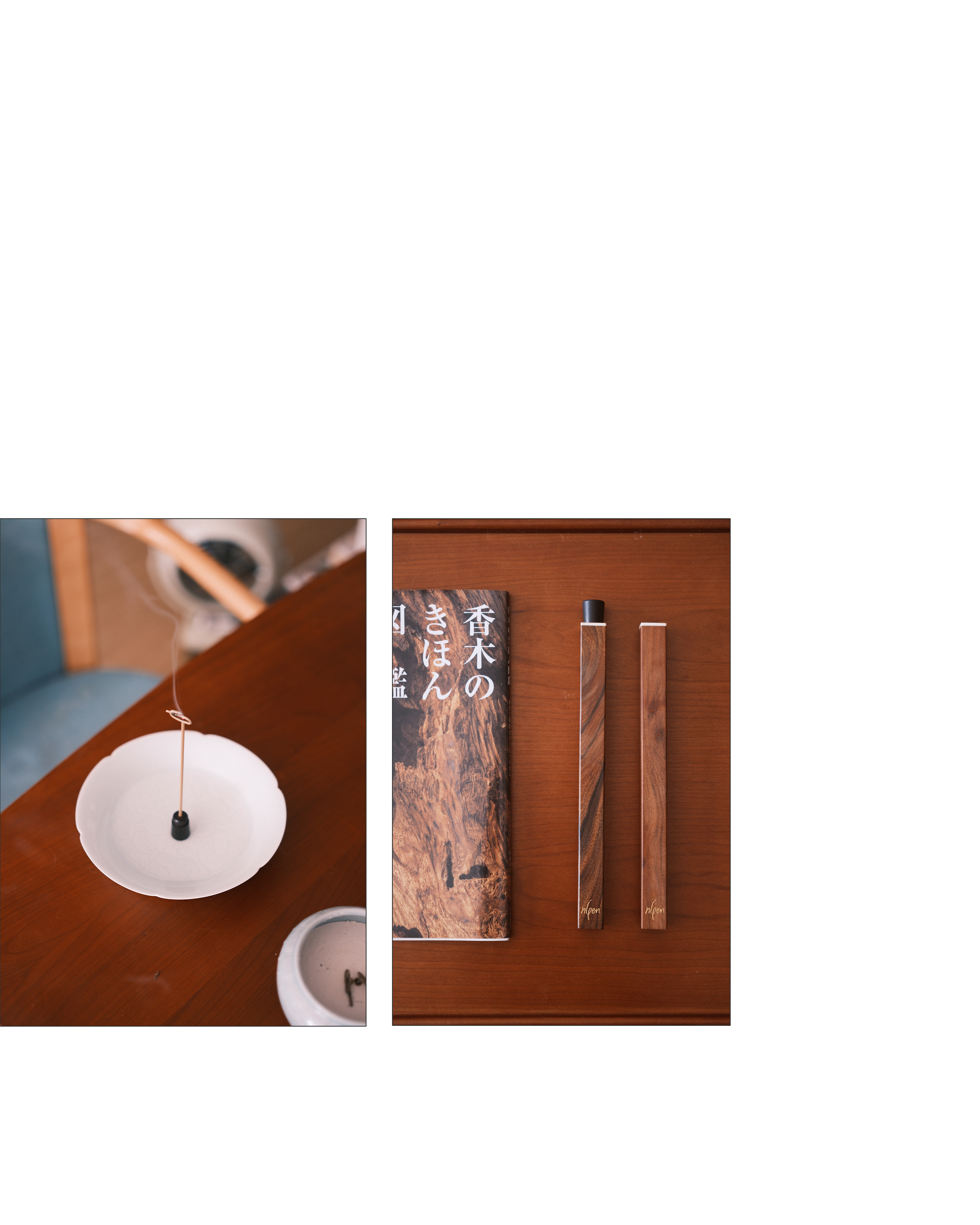 nipen Rose — 100% Natural Handcrafted Incense with Rosewood Tube